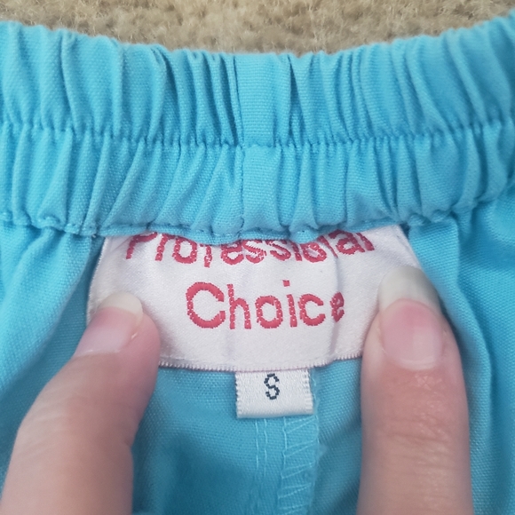 Light blue scrub pants size small - Picture 2 of 2